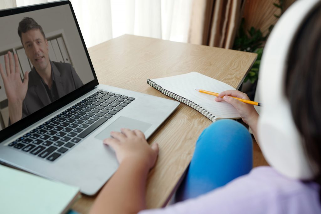 Online lernen mit Lehrer